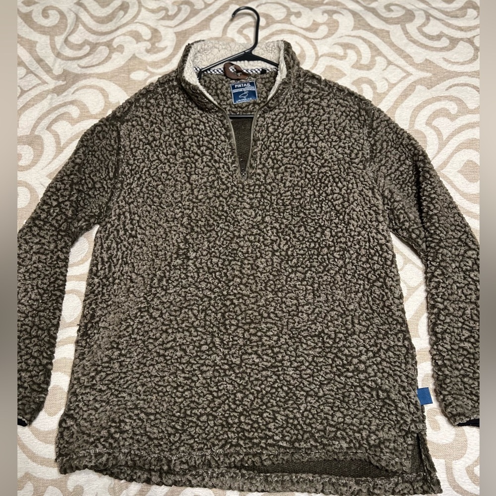 Properly Tied Fleece Pullover Men’s M 1/4 Zip